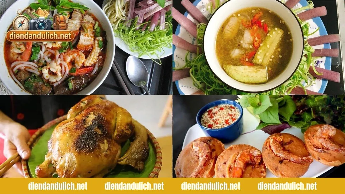 Hình ảnh các giỏ quà đặc sản miền Tây được đóng gói đẹp mắt với các loại bánh kẹo truyền thống làm quà tặng ý nghĩa