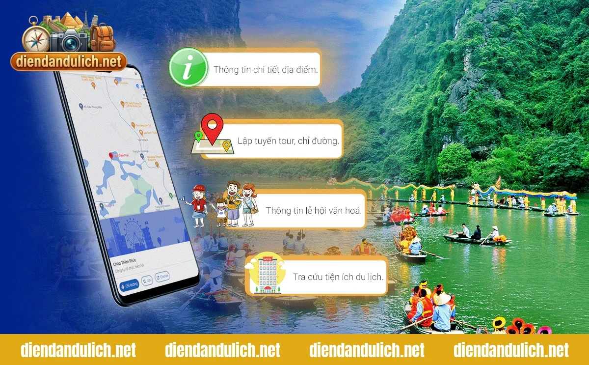 Bản đồ số thông minh hỗ trợ tìm kiếm vị trí và chỉ đường thuận tiện cho người dùng khi liên hệ