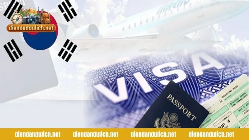 Hình ảnh minh họa các loại giấy tờ hành chính và hộ chiếu cần thiết trong bộ hồ sơ xin visa du lịch Hàn Quốc